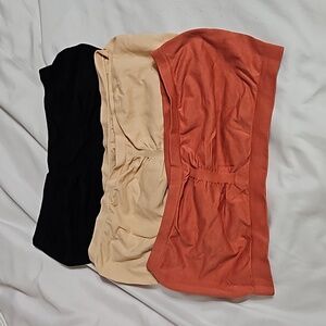 Set of 3 Bandeau Bralettes